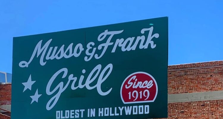 Musso & Frank Grill. Photo from L.A. Conservancy archives.