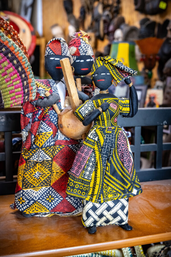 Artisanal African dolls