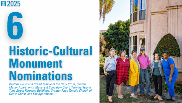 Six Historic-Cultural Monument Nominations