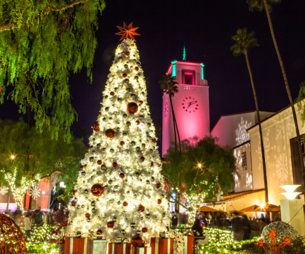 Union Stations dresses up for the holidays.