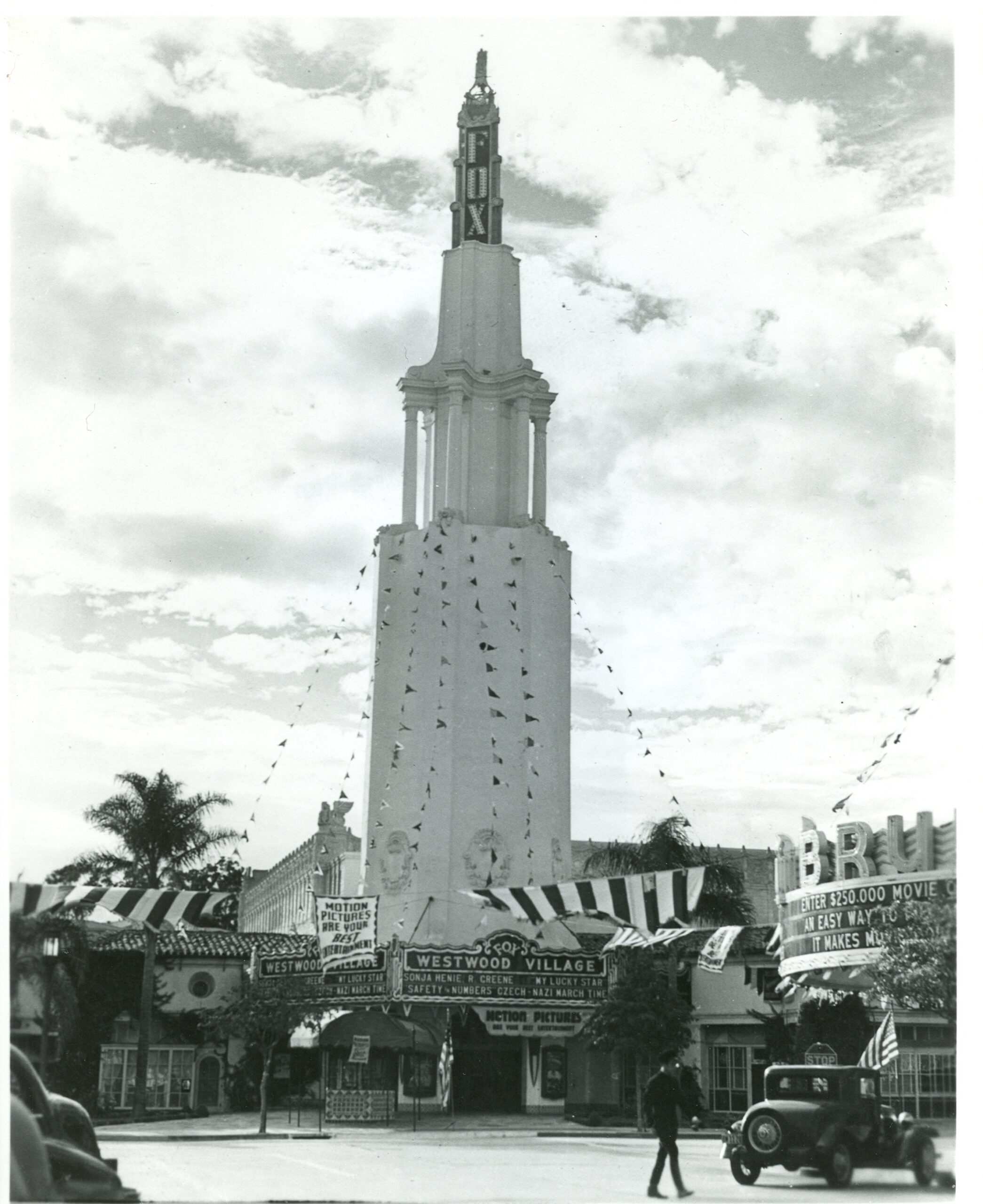 The Fox Theatre, Westwood Village, Los Angeles, Californis, at