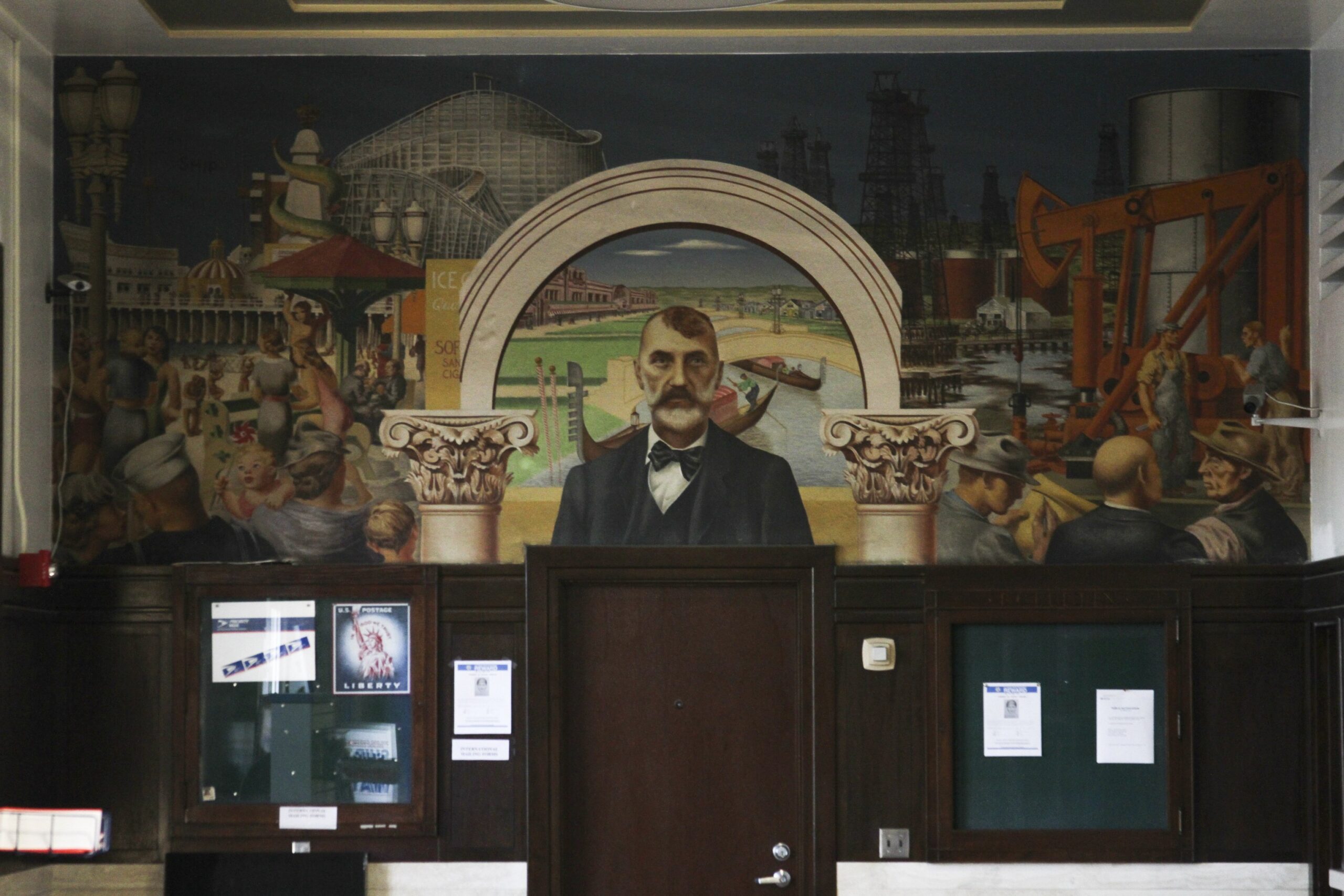 Mural in Venice Post Office