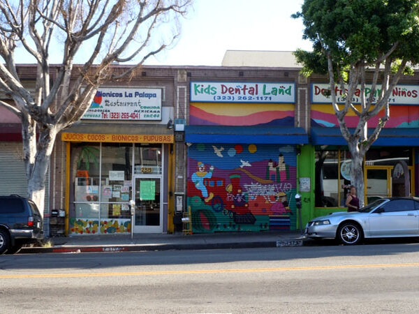 Site of original Canter's Deli.