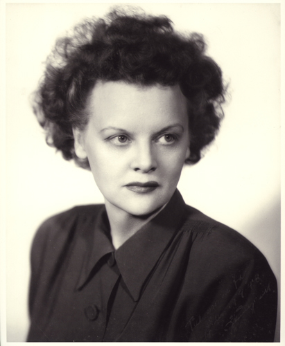 Portrait of Greta Magnusson Grossman, 1949.