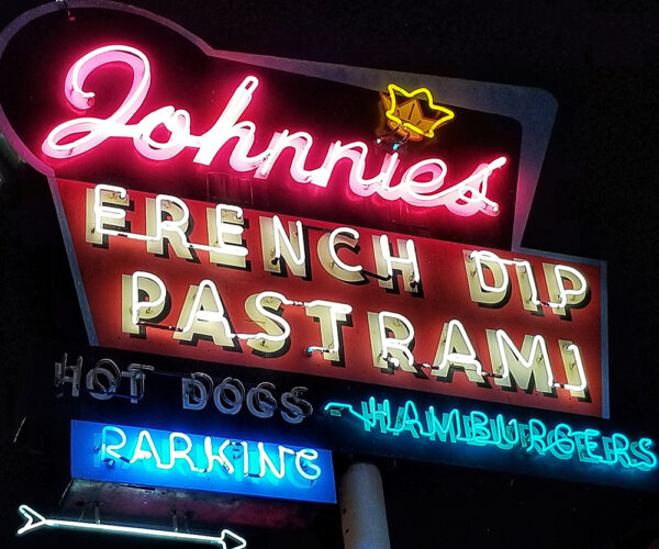 Johnnie's sign.