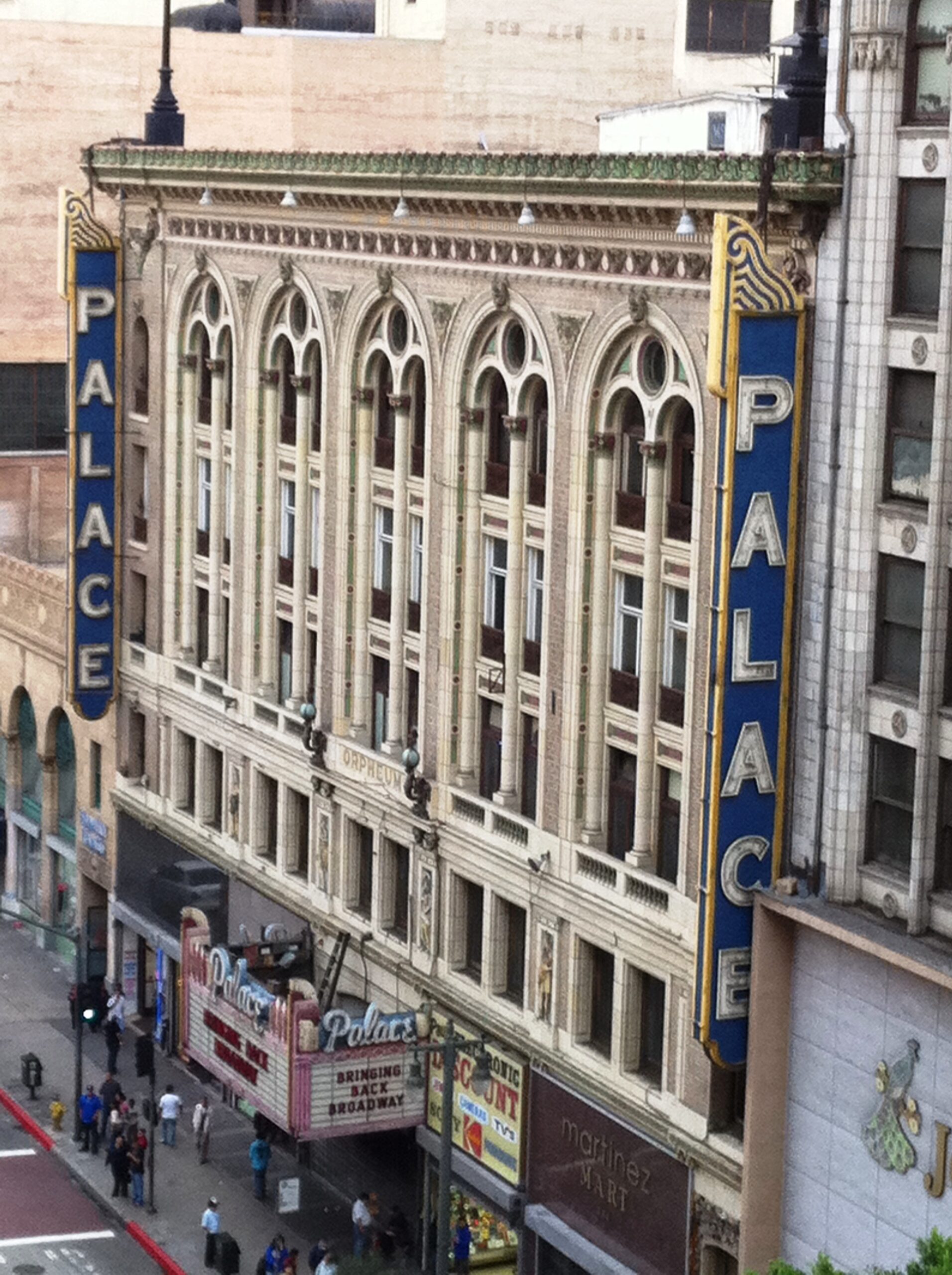 Palace Theatre LA Conservancy