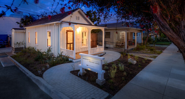 Side picture of Preservation Resource Center at the Shotgun House