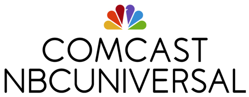Comcast NBCUniversal logo of rainbow peacock