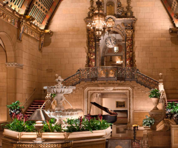 The Biltmore Hotel lobby.