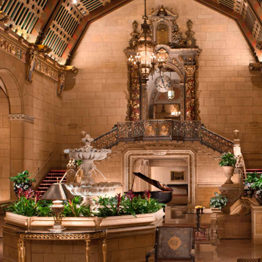 The Biltmore Hotel lobby.