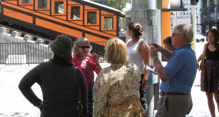 Group historic downtown walking tour