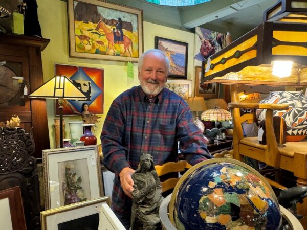 Owner Dennis Haupt of Pasadena Antique Center