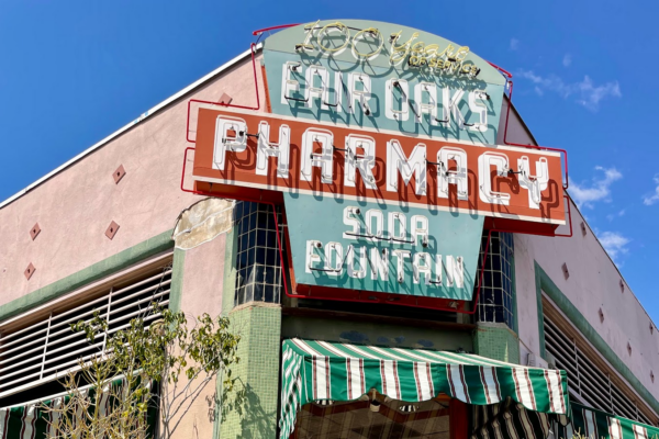 Exterior of Fair Oaks Pharmacy & Soda Fountain