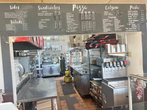 Kitchen at Tony’s Pizza